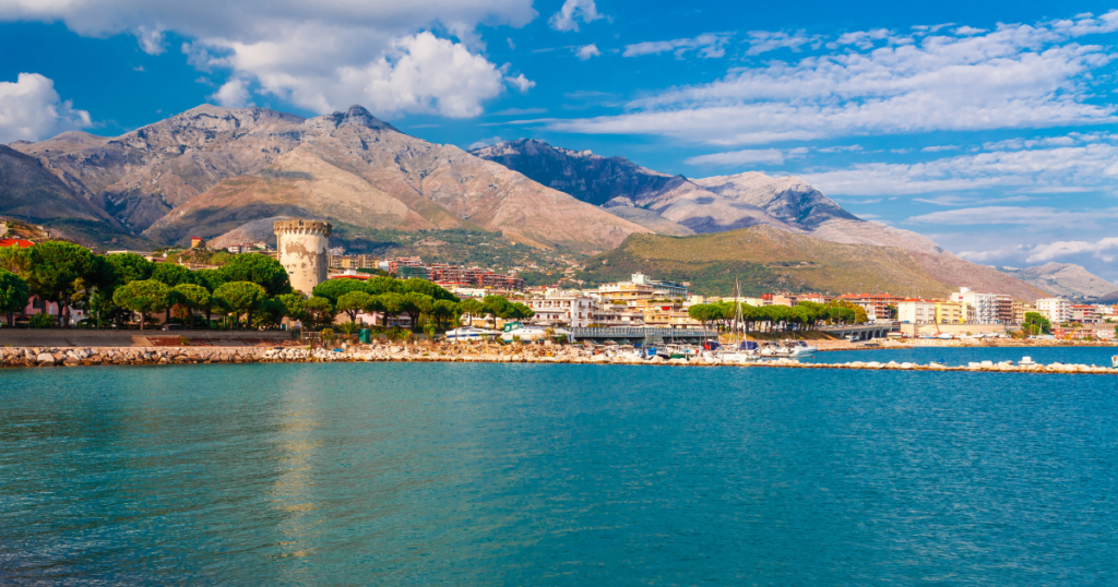 Formia costa laziale panorama