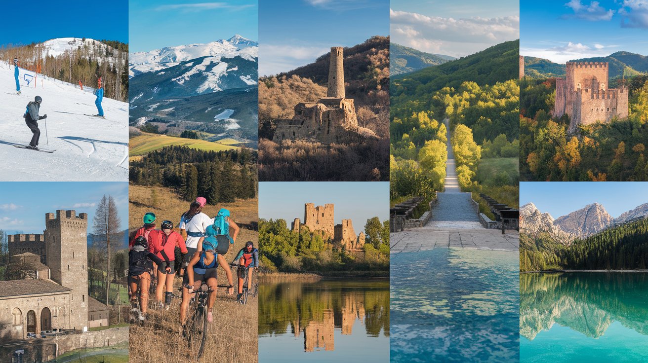 Le tipologie di turismo praticabili durante l'anno in Abruzzo