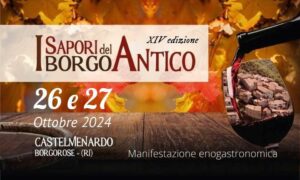 I Sapori del Borgo Antico 2024 a Borgorose