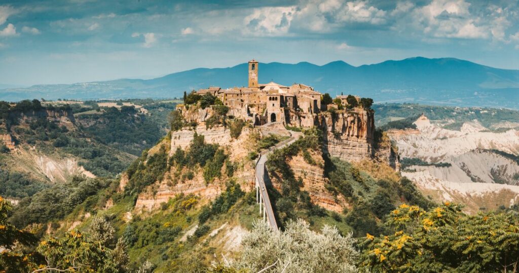 lazio vedere borgi civita di Bagnoregio