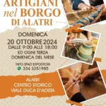 Artigiani nel Borgo di Alatri: Mostra Mercato - 20 Ottobre 2024