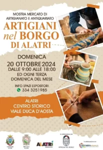 Artigiani nel Borgo di Alatri: Mostra Mercato - 20 Ottobre 2024