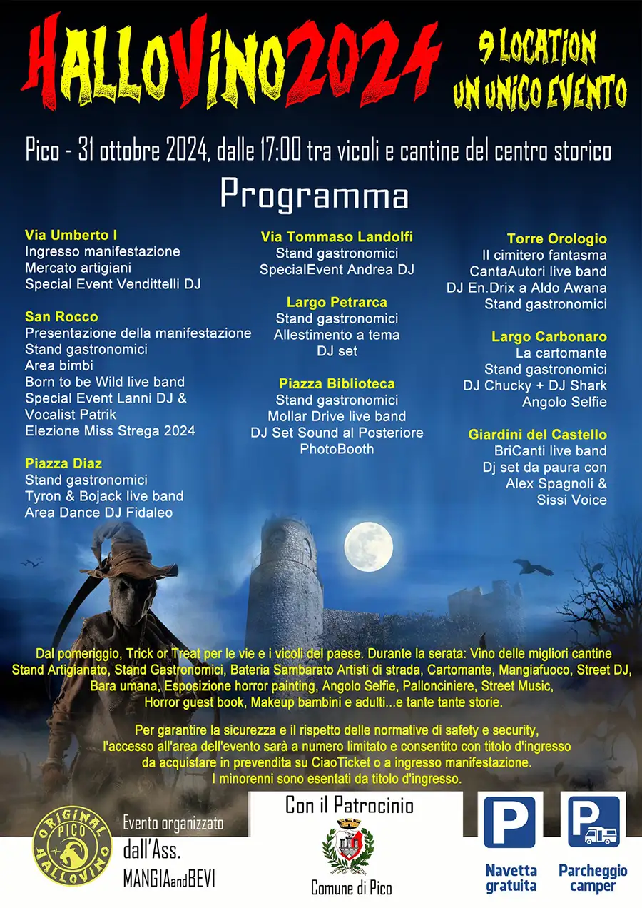 HalloVino 2024: L’Evento che Unisce la Magia di Halloween