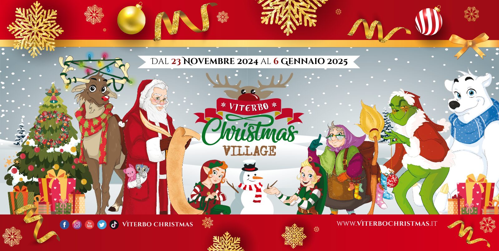 Viterbo, Christmas Village 2024: date e programma