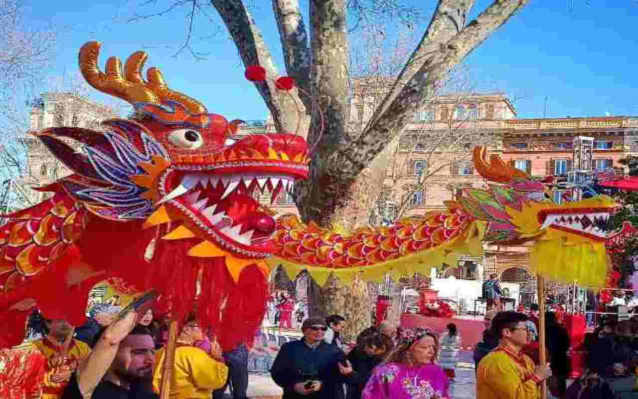 Roma, la festa del Capodanno Cinese 2025: l'evento