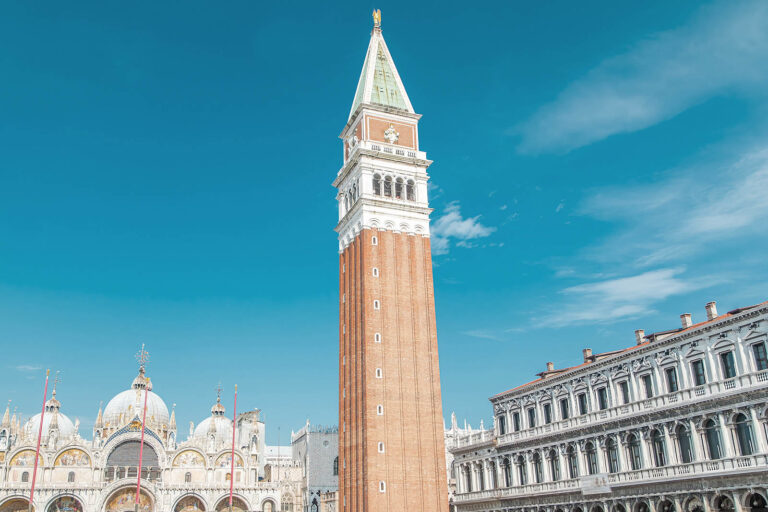 Il campanile di San Marco a Venezia