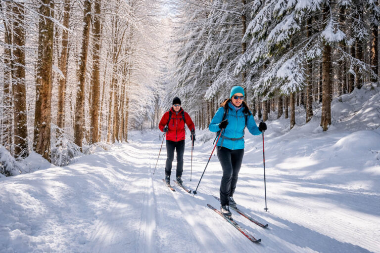 Praticare lo sci di fondo tra le foreste del Casentino