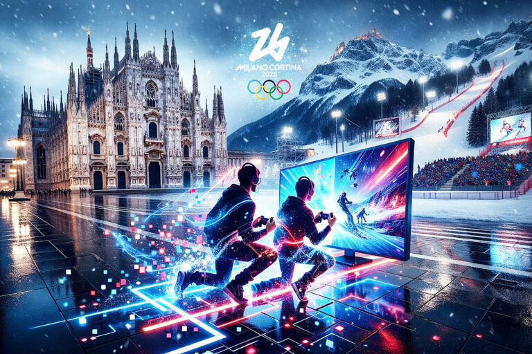 Come i videogiochi raccontano le Olimpiadi italiane