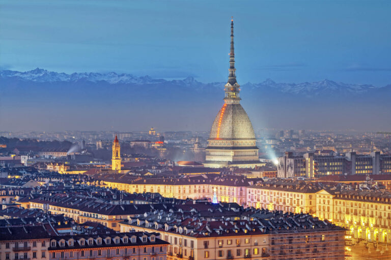 La geometria del movimento sotto il cielo di Torino